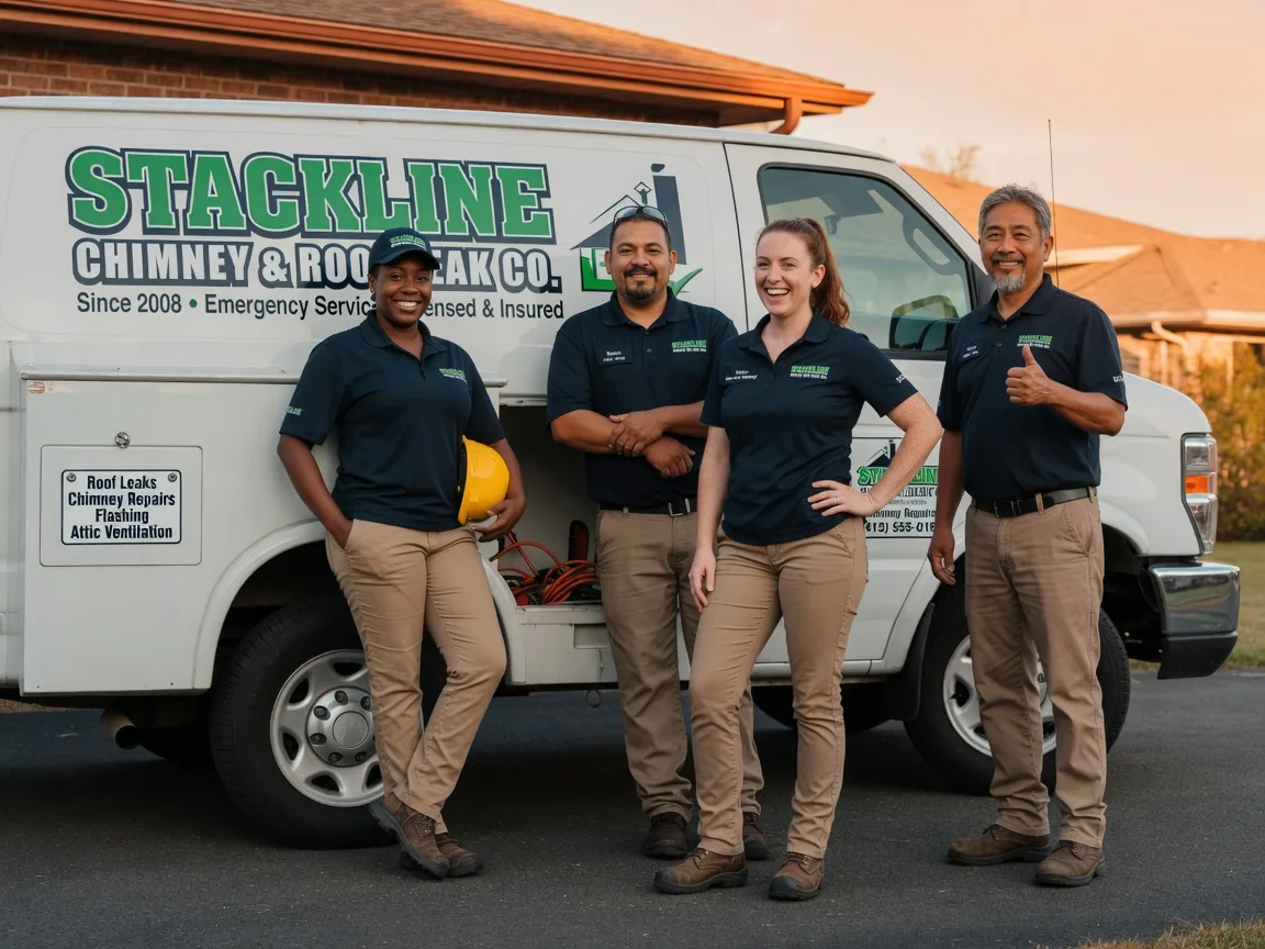 Chimney flashing repair company in Poplar Grove, IL